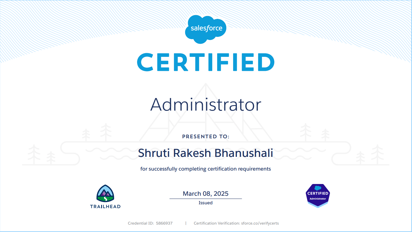 Salesforce Administrator