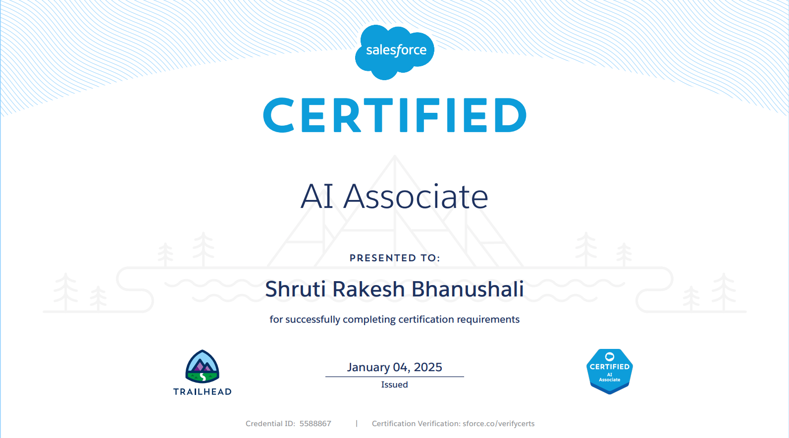 Salesforce AI associate